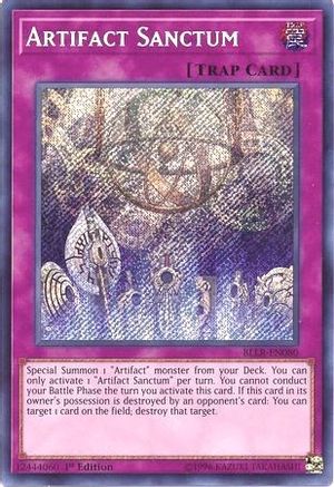 Artifact Sanctum (BLLR-EN080) - Battles of Legend: Light's Revenge 1st Edition Battles of Legend: Light's Revenge Yugioh Single  Squirtle Squad Card Shop.