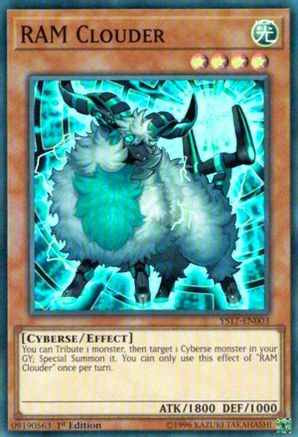 RAM Clouder (YS17-EN003) - Starter Deck: Link Strike 1st Edition Starter Deck: Link Strike Yugioh Single  Squirtle Squad Card Shop.