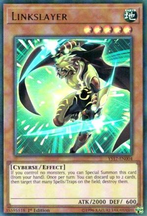 Linkslayer (YS17-EN004) - Starter Deck: Link Strike 1st Edition Starter Deck: Link Strike Yugioh Single  Squirtle Squad Card Shop.