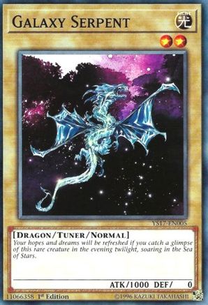 Galaxy Serpent (YS17-EN005) - Starter Deck: Link Strike 1st Edition Starter Deck: Link Strike Yugioh Single  Squirtle Squad Card Shop.