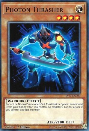 Photon Thrasher (YS17-EN009) - Starter Deck: Link Strike 1st Edition Starter Deck: Link Strike Yugioh Single  Squirtle Squad Card Shop.