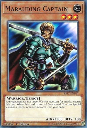 Marauding Captain (YS17-EN012) - Starter Deck: Link Strike 1st Edition Starter Deck: Link Strike Yugioh Single  Squirtle Squad Card Shop.
