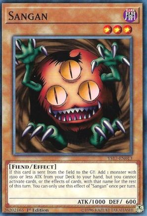 Sangan (YS17-EN013) - Starter Deck: Link Strike 1st Edition Starter Deck: Link Strike Yugioh Single  Squirtle Squad Card Shop.