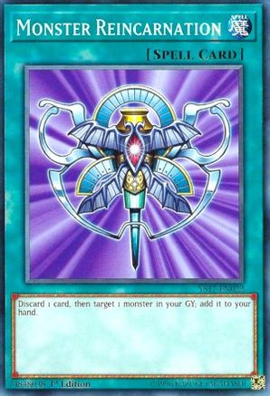 Monster Reincarnation (YS17-EN022) - Starter Deck: Link Strike 1st Edition Starter Deck: Link Strike Yugioh Single  Squirtle Squad Card Shop.