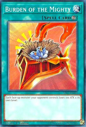 Burden of the Mighty (YS17-EN029) - Starter Deck: Link Strike 1st Edition Starter Deck: Link Strike Yugioh Single  Squirtle Squad Card Shop.
