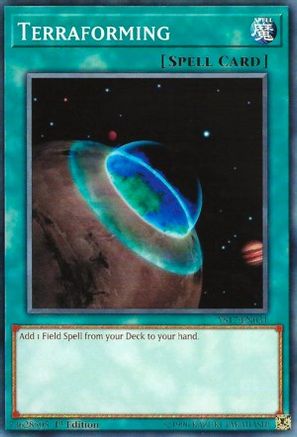 Terraforming (YS17-EN031) - Starter Deck: Link Strike 1st Edition Starter Deck: Link Strike Yugioh Single  Squirtle Squad Card Shop.