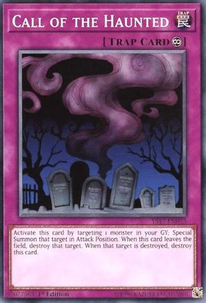 Call of the Haunted (YS17-EN033) - Starter Deck: Link Strike 1st Edition Starter Deck: Link Strike Yugioh Single  Squirtle Squad Card Shop.