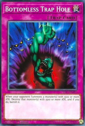 Bottomless Trap Hole (YS17-EN037) - Starter Deck: Link Strike 1st Edition Starter Deck: Link Strike Yugioh Single  Squirtle Squad Card Shop.