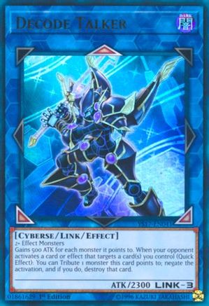 Decode Talker (YS17-EN041) - Starter Deck: Link Strike 1st Edition Starter Deck: Link Strike Yugioh Single  Squirtle Squad Card Shop.