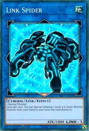 Link Spider (YS17-EN043) - Starter Deck: Link Strike 1st Edition Starter Deck: Link Strike Yugioh Single  Squirtle Squad Card Shop.