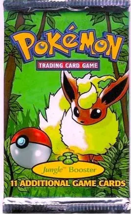 Jungle Booster Pack [Unlimited Edition] Jungle Pokemon Sealed  Squirtle Squad Card Shop.
