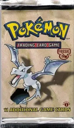 Fossil Booster Pack [1st Edition] Fossil Pokemon Sealed  Squirtle Squad Card Shop.