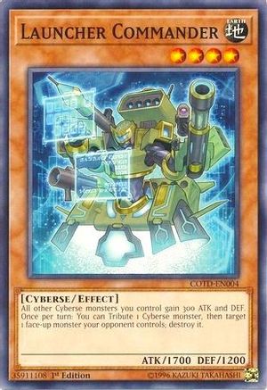 Launcher Commander (COTD-EN004) - Code of the Duelist 1st Edition Code of the Duelist Yugioh Single  Squirtle Squad Card Shop.