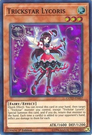 Trickstar Lycoris (COTD-EN007) - Code of the Duelist 1st Edition Code of the Duelist Yugioh Single  Squirtle Squad Card Shop.