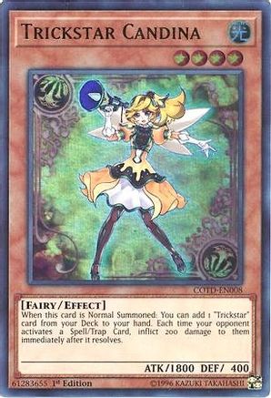 Trickstar Candina (COTD-EN008) - Code of the Duelist Unlimited Code of the Duelist Yugioh Single  Squirtle Squad Card Shop.
