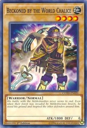 Beckoned by the World Chalice (COTD-EN020) - Code of the Duelist Unlimited Code of the Duelist Yugioh Single  Squirtle Squad Card Shop.