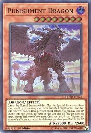 Punishment Dragon (COTD-EN028) - Code of the Duelist 1st Edition Code of the Duelist Yugioh Single  Squirtle Squad Card Shop.