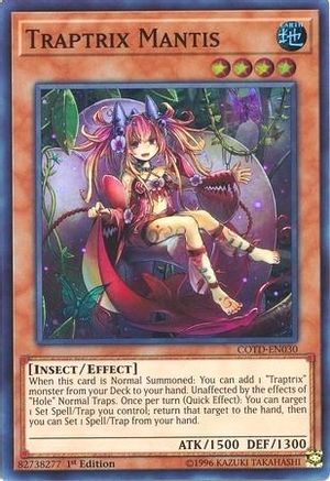 Traptrix Mantis (COTD-EN030) - Code of the Duelist Unlimited Code of the Duelist Yugioh Single  Squirtle Squad Card Shop.