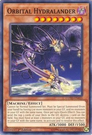 Orbital Hydralander (COTD-EN035) - Code of the Duelist Unlimited Code of the Duelist Yugioh Single  Squirtle Squad Card Shop.