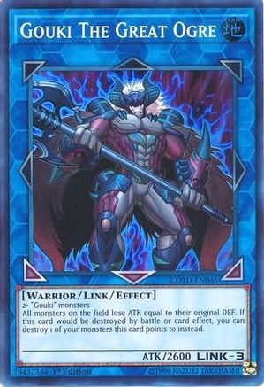 Gouki The Great Ogre (COTD-EN045) - Code of the Duelist 1st Edition Code of the Duelist Yugioh Single  Squirtle Squad Card Shop.