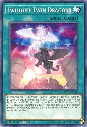 Twilight Twin Dragons (COTD-EN060) - Code of the Duelist Unlimited Code of the Duelist Yugioh Single  Squirtle Squad Card Shop.