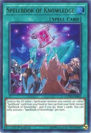 Spellbook of Knowledge (COTD-EN062) - Code of the Duelist Unlimited Code of the Duelist Yugioh Single  Squirtle Squad Card Shop.