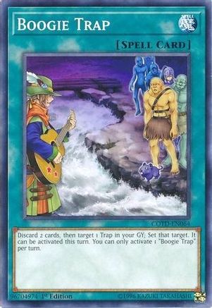 Boogie Trap (COTD-EN064) - Code of the Duelist 1st Edition Code of the Duelist Yugioh Single  Squirtle Squad Card Shop.