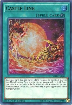 Castle Link (COTD-EN065) - Code of the Duelist Unlimited Code of the Duelist Yugioh Single  Squirtle Squad Card Shop.