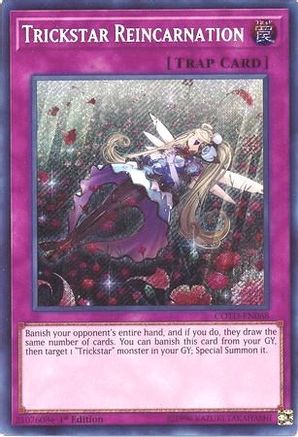 Trickstar Reincarnation (COTD-EN068) - Code of the Duelist Unlimited Code of the Duelist Yugioh Single  Squirtle Squad Card Shop.