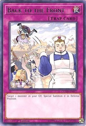 Back to the Front (COTD-EN077) - Code of the Duelist 1st Edition Code of the Duelist Yugioh Single  Squirtle Squad Card Shop.