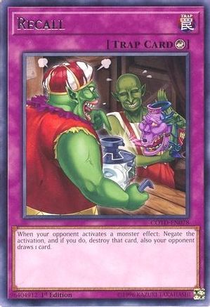 Recall (COTD-EN078) - Code of the Duelist Unlimited Code of the Duelist Yugioh Single  Squirtle Squad Card Shop.