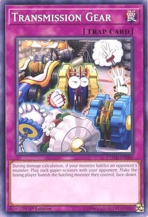 Transmission Gear (COTD-EN080) - Code of the Duelist Unlimited Code of the Duelist Yugioh Single  Squirtle Squad Card Shop.