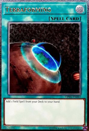 Terraforming (UTR) (OP05-EN003) - OTS Tournament Pack 5 Unlimited OTS Tournament Pack 5 Yugioh Single  Squirtle Squad Card Shop.