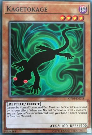 Kagetokage (OP05-EN018) - OTS Tournament Pack 5 Unlimited OTS Tournament Pack 5 Yugioh Single  Squirtle Squad Card Shop.