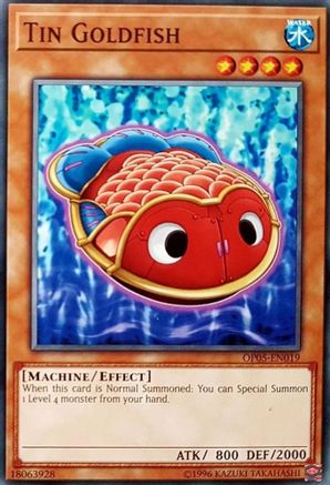 Tin Goldfish (OP05-EN019) - OTS Tournament Pack 5 Unlimited OTS Tournament Pack 5 Yugioh Single  Squirtle Squad Card Shop.