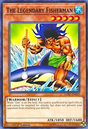 The Legendary Fisherman (LEDU-EN019) - Legendary Duelists 1st Edition Legendary Duelists Yugioh Single  Squirtle Squad Card Shop.