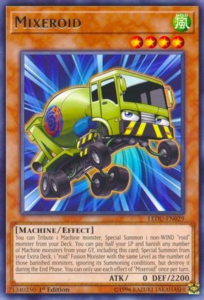 Mixeroid (LEDU-EN029) - Legendary Duelists 1st Edition Legendary Duelists Yugioh Single  Squirtle Squad Card Shop.