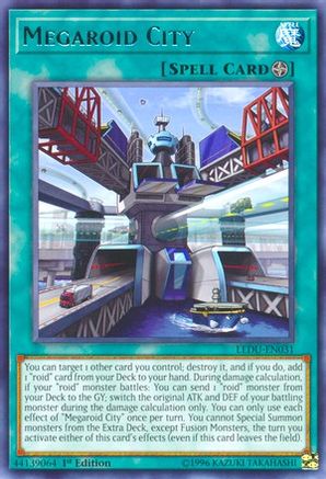 Megaroid City (LEDU-EN031) - Legendary Duelists 1st Edition Legendary Duelists Yugioh Single  Squirtle Squad Card Shop.