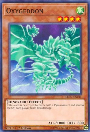 Oxygeddon (LEDU-EN041) - Legendary Duelists 1st Edition Legendary Duelists Yugioh Single  Squirtle Squad Card Shop.