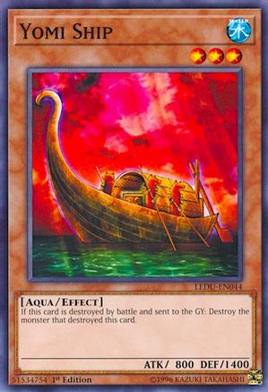 Yomi Ship (LEDU-EN044) - Legendary Duelists 1st Edition Legendary Duelists Yugioh Single  Squirtle Squad Card Shop.