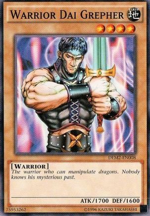 Warrior Dai Grepher (DEM2-EN008) - Demo Deck 2015 Unlimited Demo Deck 2015 Yugioh Single  Squirtle Squad Card Shop.
