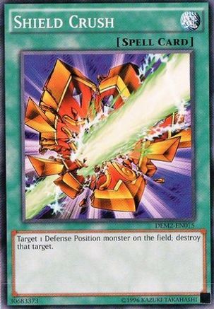 Shield Crush (DEM2-EN015) - Demo Deck 2015 Unlimited Demo Deck 2015 Yugioh Single  Squirtle Squad Card Shop.