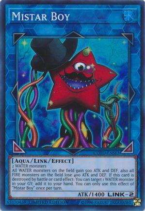Mistar Boy (COTD-ENSE3) - Code of the Duelist Limited Code of the Duelist Yugioh Single  Squirtle Squad Card Shop.