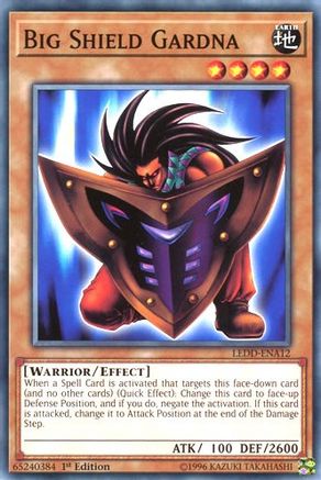 Big Shield Gardna (LEDD-ENA12) - Legendary Dragon Decks 1st Edition Legendary Dragon Decks Yugioh Single  Squirtle Squad Card Shop.