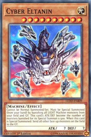 Cyber Eltanin (LEDD-ENB09) - Legendary Dragon Decks 1st Edition Legendary Dragon Decks Yugioh Single  Squirtle Squad Card Shop.