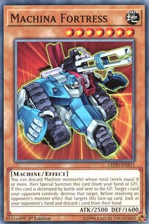 Machina Fortress (LEDD-ENB11) - Legendary Dragon Decks 1st Edition Legendary Dragon Decks Yugioh Single  Squirtle Squad Card Shop.