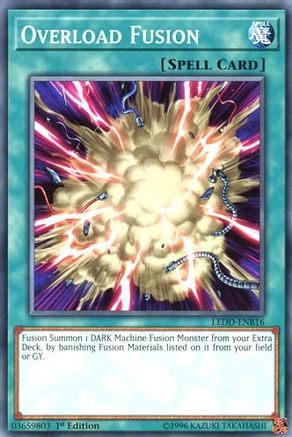 Overload Fusion (LEDD-ENB16) - Legendary Dragon Decks 1st Edition Legendary Dragon Decks Yugioh Single  Squirtle Squad Card Shop.