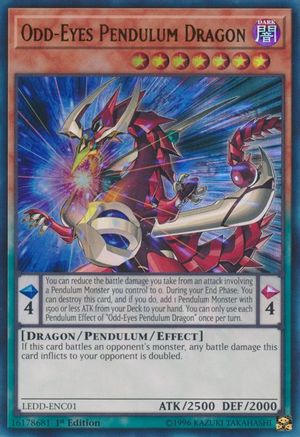 Odd-Eyes Pendulum Dragon (UR) (LEDD-ENC01) - Legendary Dragon Decks 1st Edition Legendary Dragon Decks Yugioh Single  Squirtle Squad Card Shop.