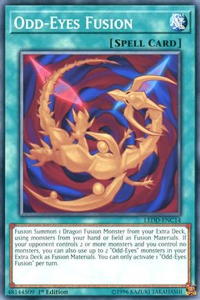 Odd-Eyes Fusion (LEDD-ENC14) - Legendary Dragon Decks 1st Edition Legendary Dragon Decks Yugioh Single  Squirtle Squad Card Shop.