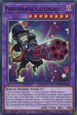 Performapal Gatlinghoul (LEDD-ENC28) - Legendary Dragon Decks 1st Edition Legendary Dragon Decks Yugioh Single  Squirtle Squad Card Shop.